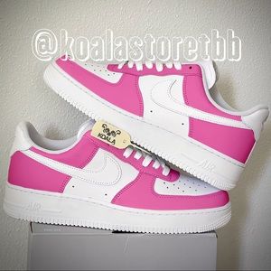 Nike Custom Air Force 1 Pink NWT